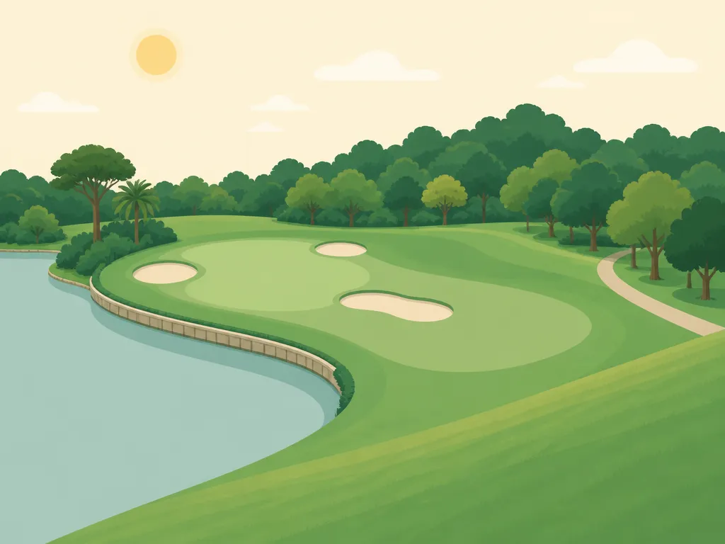Illustration of Colonial Country Club