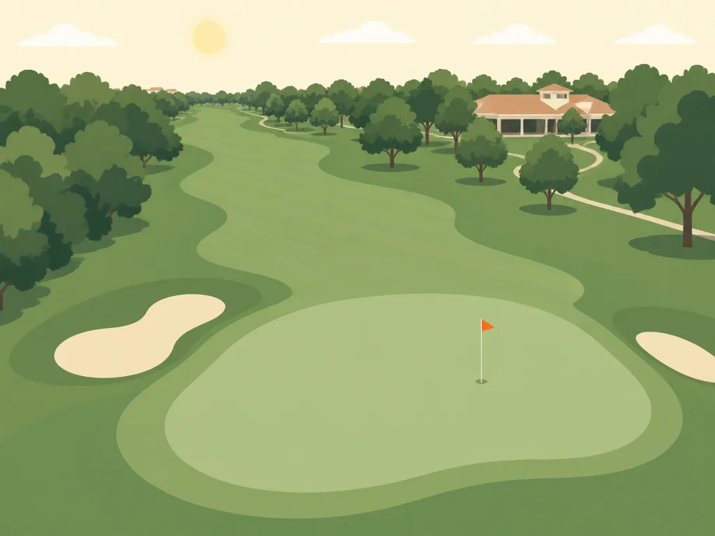 Illustration of San Marcos Golf Course