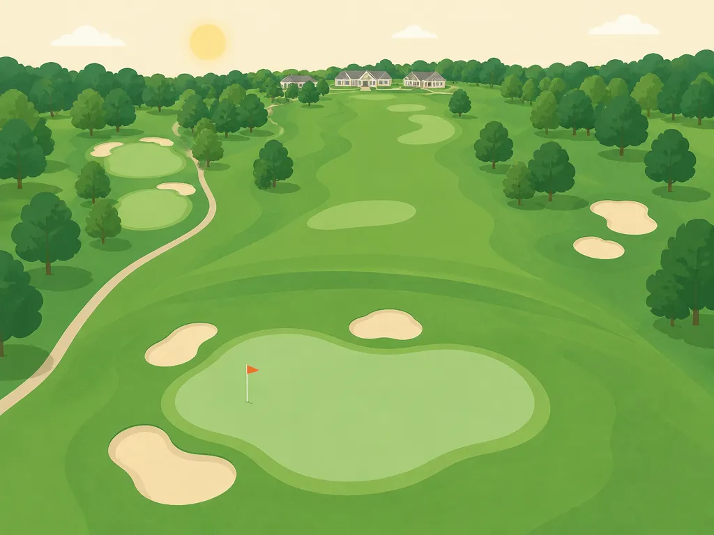 Illustration of Lake Geneva Country Club