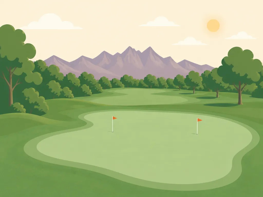 Illustration of Starfire Golf Club (The Mulligan)