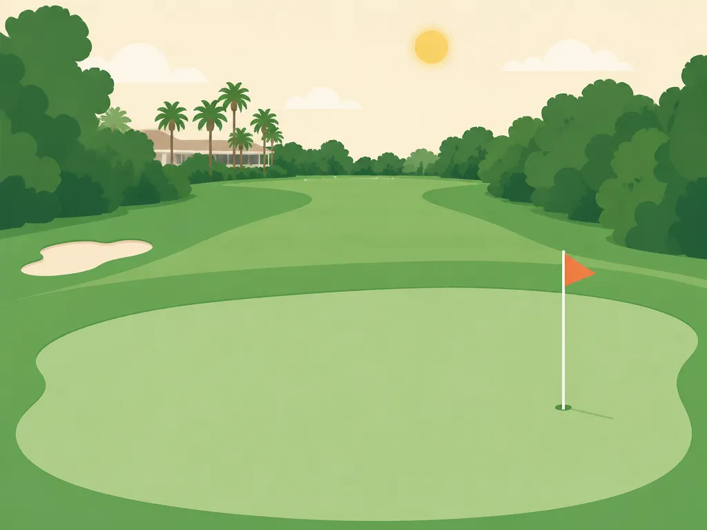 Illustration of Venetian Golf & River Club