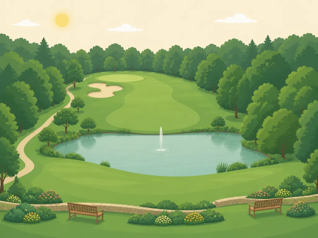 Illustration of Osnabrücker Golf Club