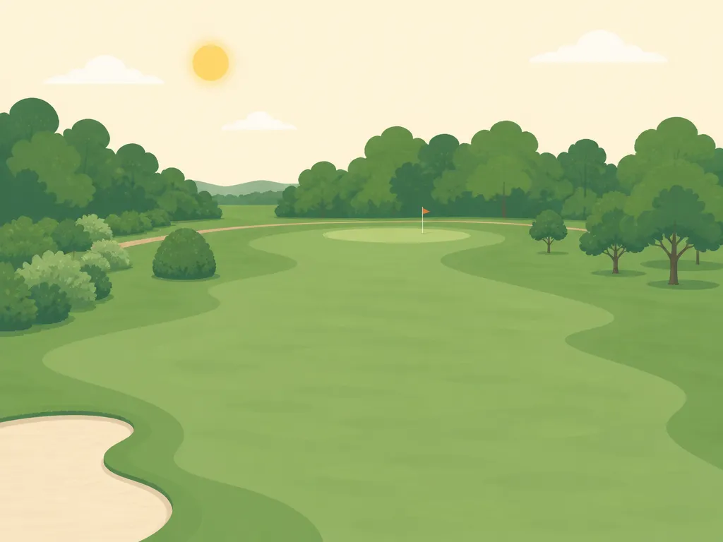 Illustration of Wyandotte Shores Golf Couse