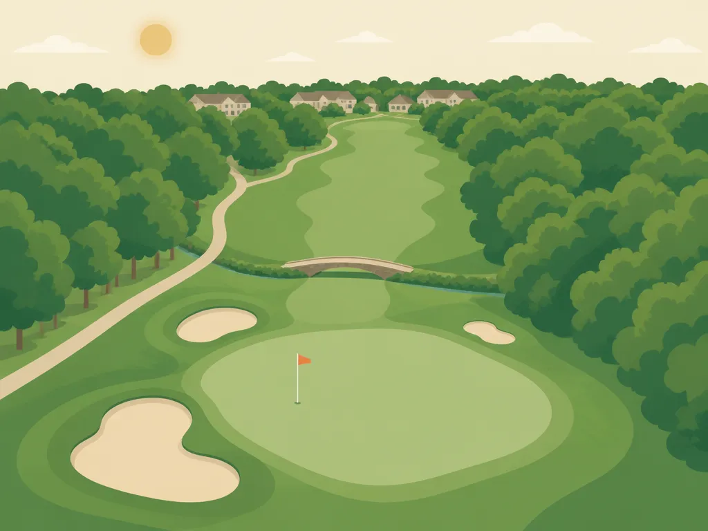Illustration of Twin Creeks Country Club