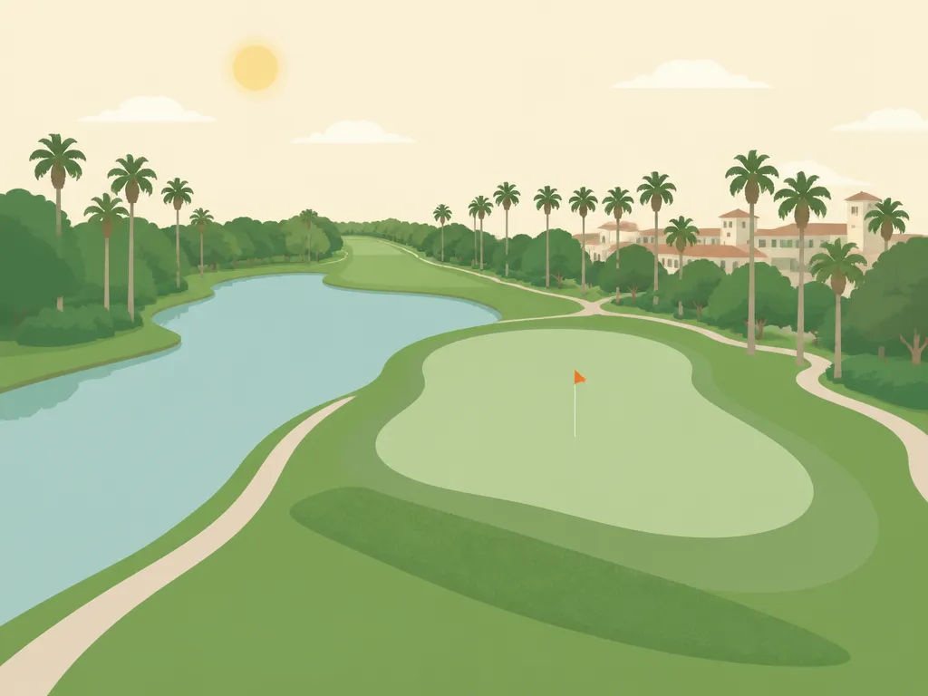 Illustration of Boca Delray Golf & Country Club