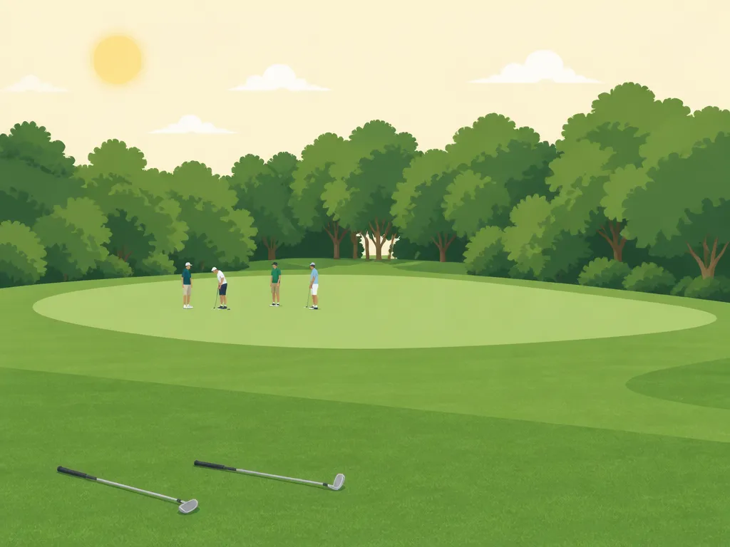 Illustration of New Mexico Tech Golf Course