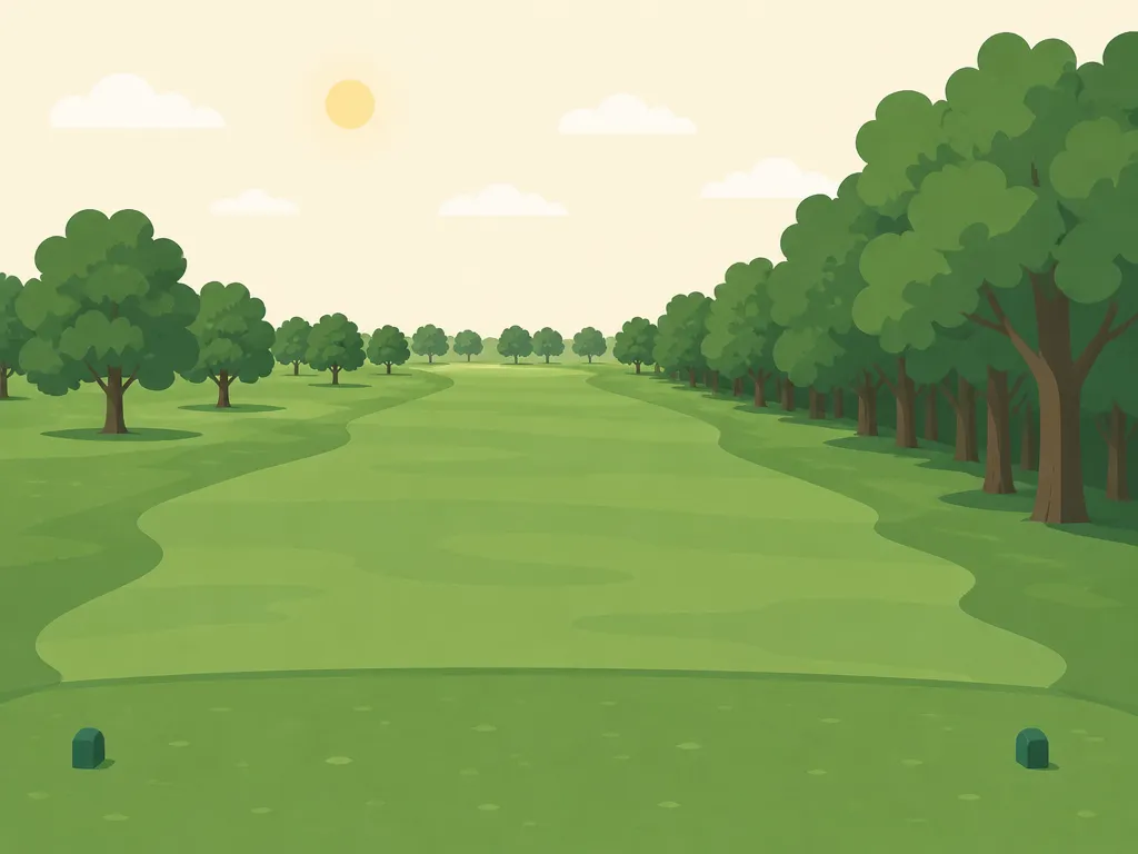 Illustration of Meadowbrook Park Golf Course