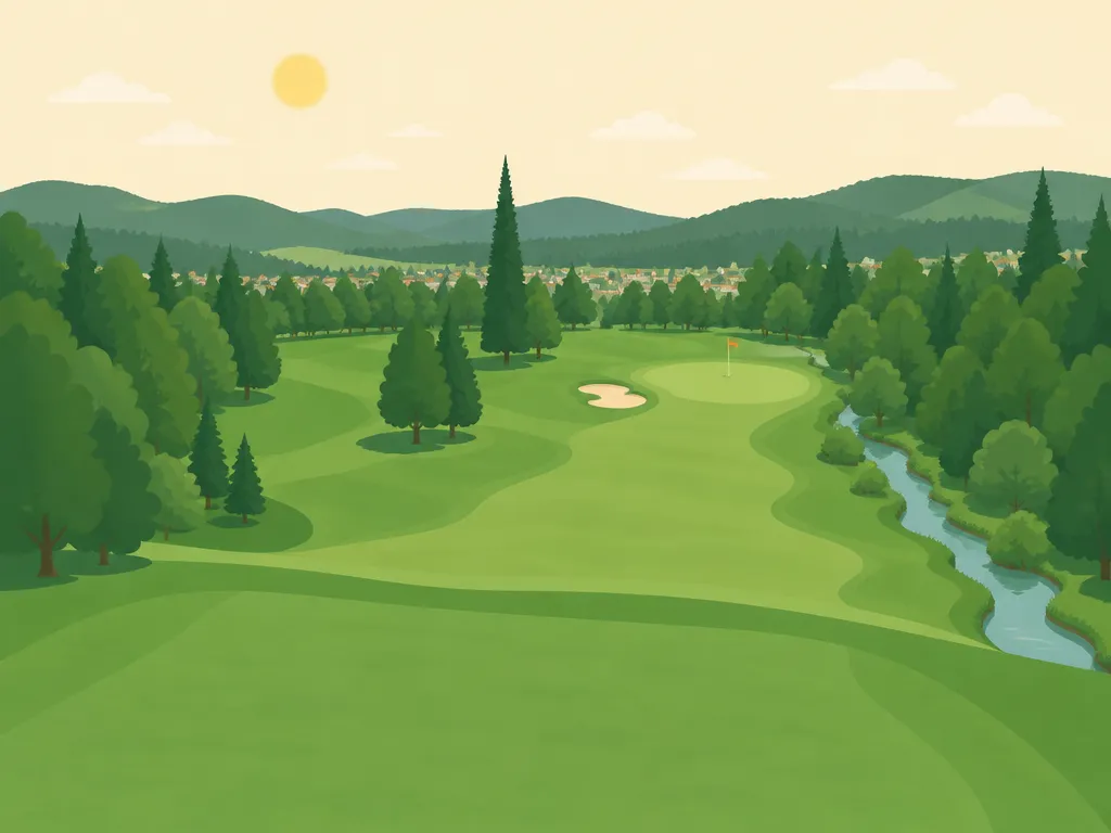 Illustration of Saint Maries Golf Course