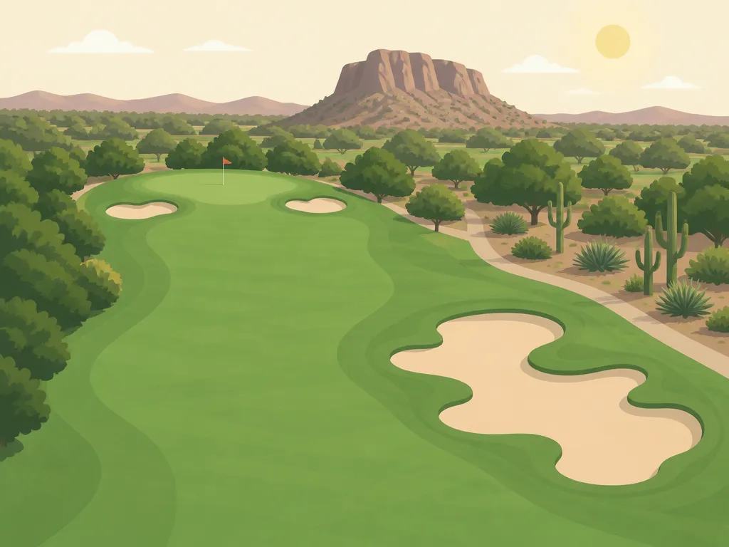 Illustration of Arizona City Golf Course