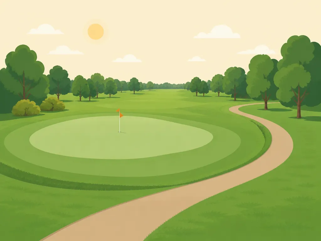 Illustration of Narrabri Golf Club