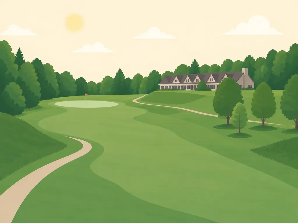 Illustration of Timber Run Golf Club