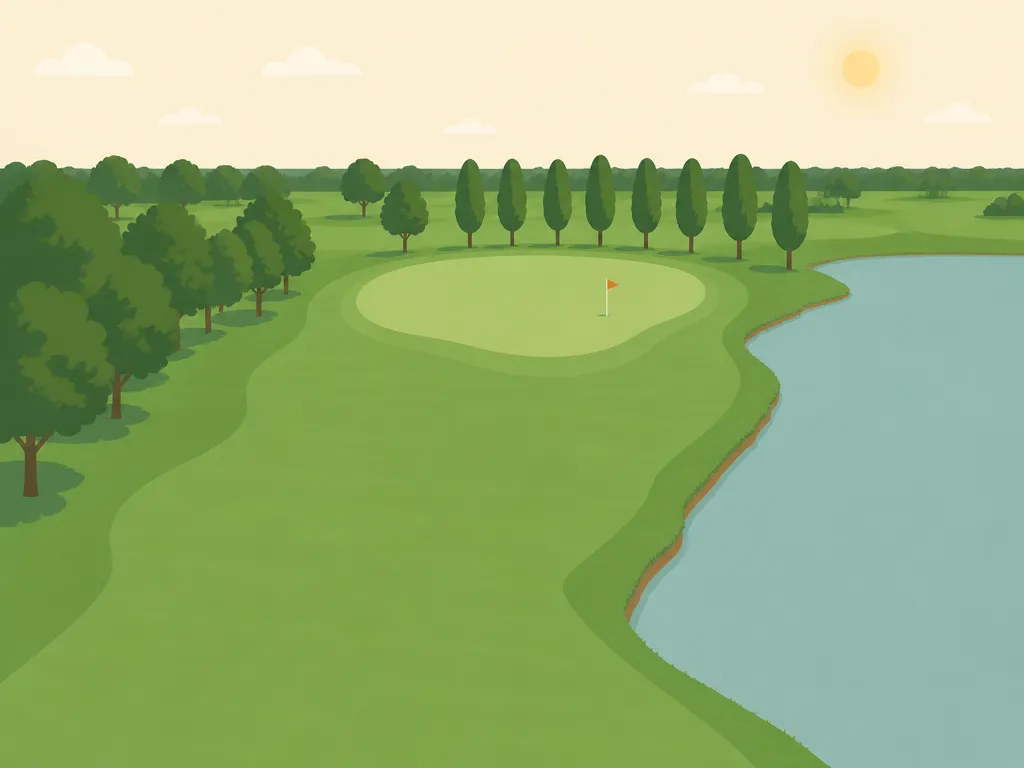 Illustration of Valley Point Golf Course