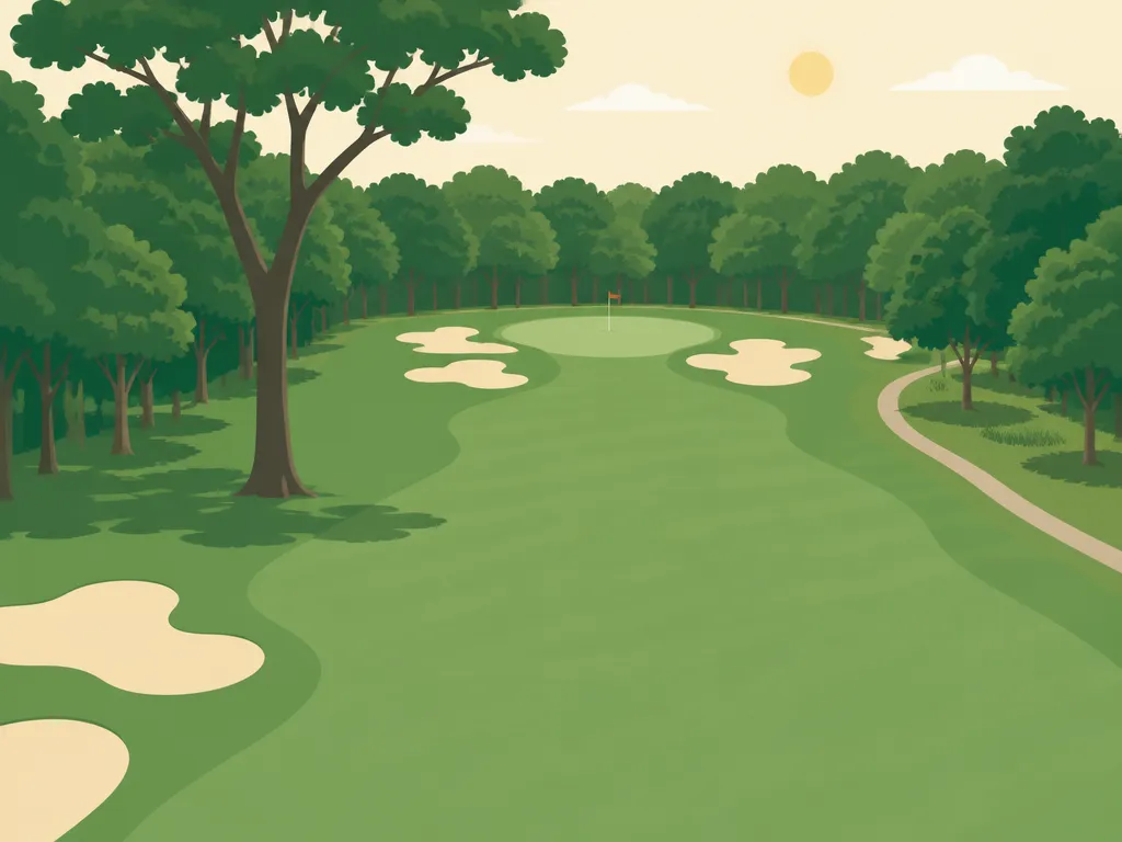 Illustration of Money Hill Golf & Country Club