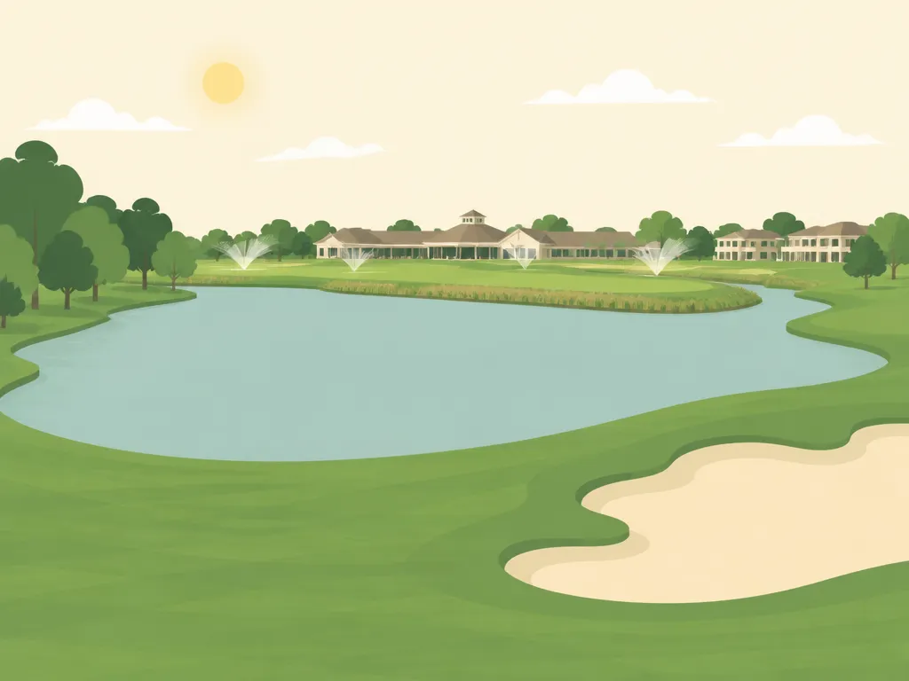 Illustration of The Villages - Executive Golf Trail (Redfish Run)