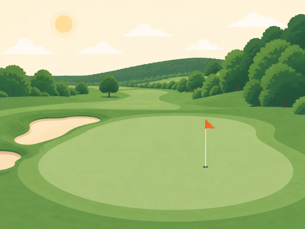 Illustration of Altmühlgolf Beilngries Golfplatz