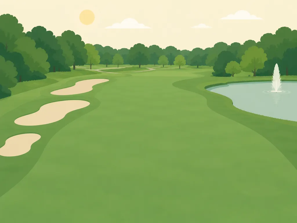 Illustration of Twin Lakes Golf Club