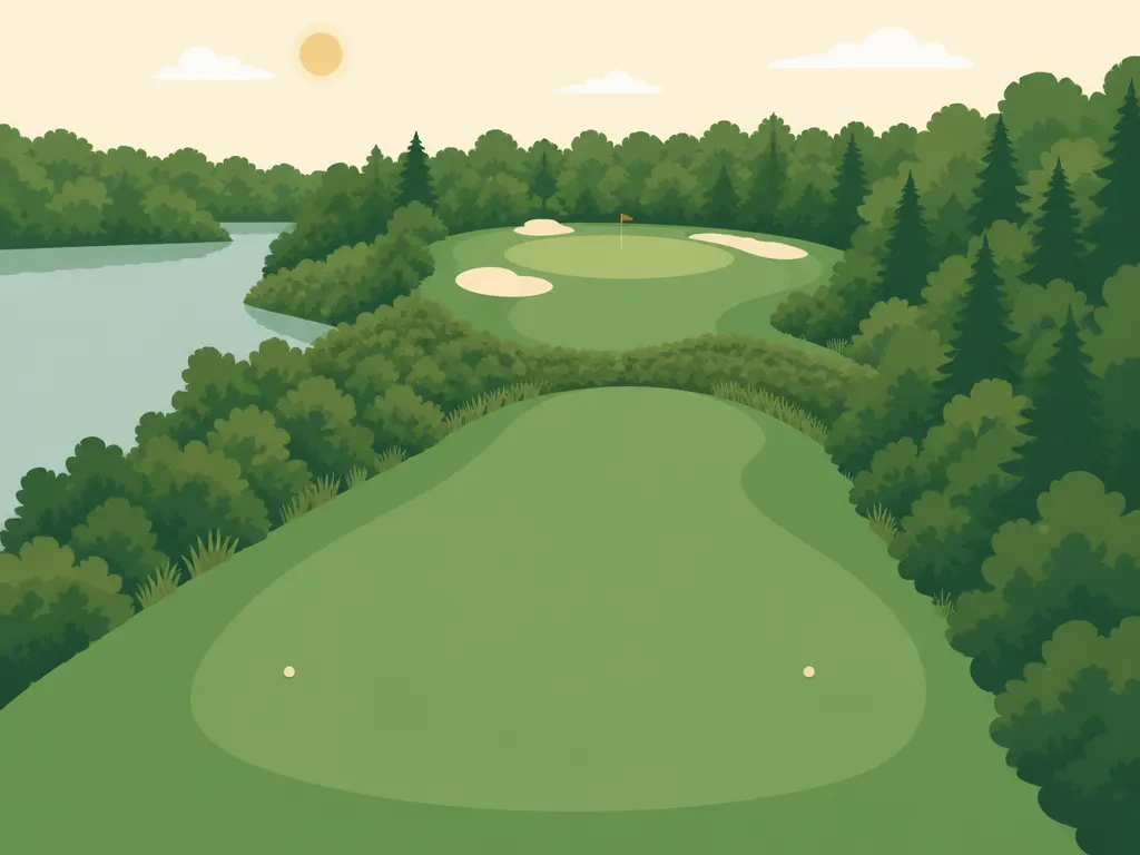 Illustration of The Loon Golf Resort (The Lakes)