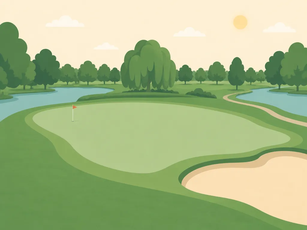 Illustration of Glenhurst Golf Course
