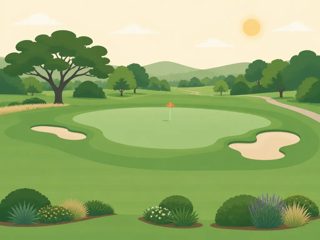 Illustration of Rooster Run Golf Club