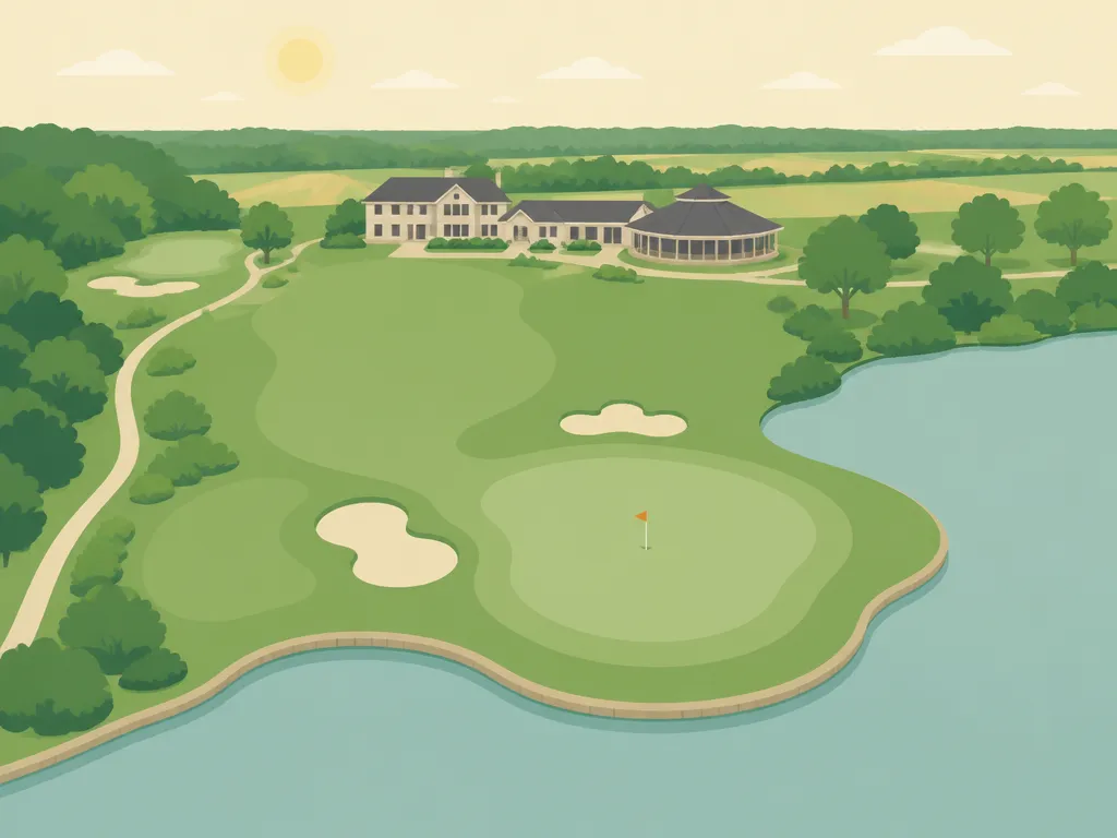 Illustration of Golf & Countryclub de Palingbeek