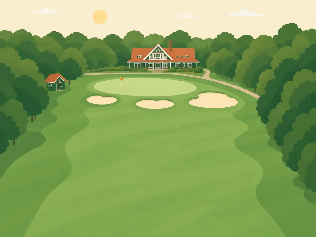 Illustration of Amsterdam Old Course