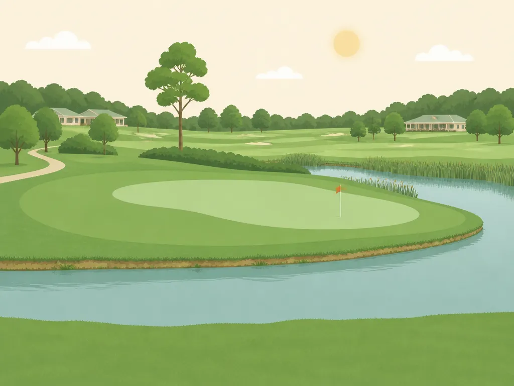 Illustration of Riverside Oaks Golf Resort (Bungool)