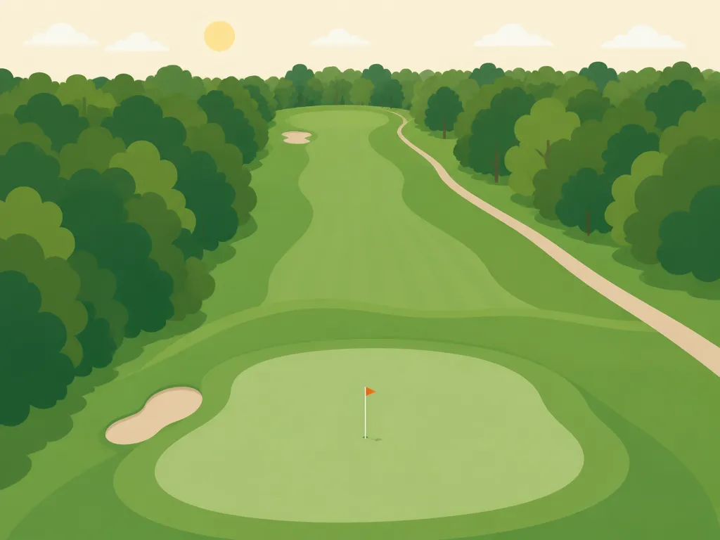 Illustration of Pierz Golf Course