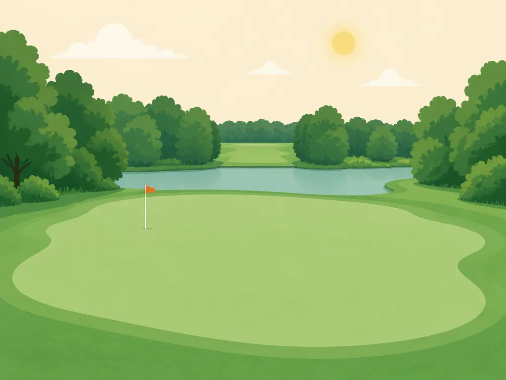 Illustration of Golfclub Weselerwald (9h)