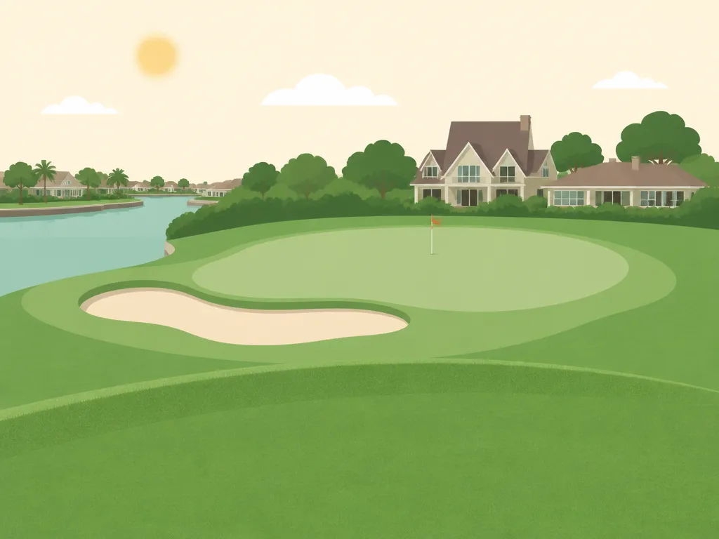 Illustration of Apollo Beach Golf Club