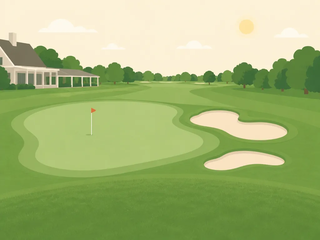 Illustration of Golden Pheasant Golf Club