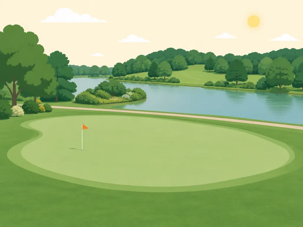 Illustration of The Palmer Course at Stonewall Resort