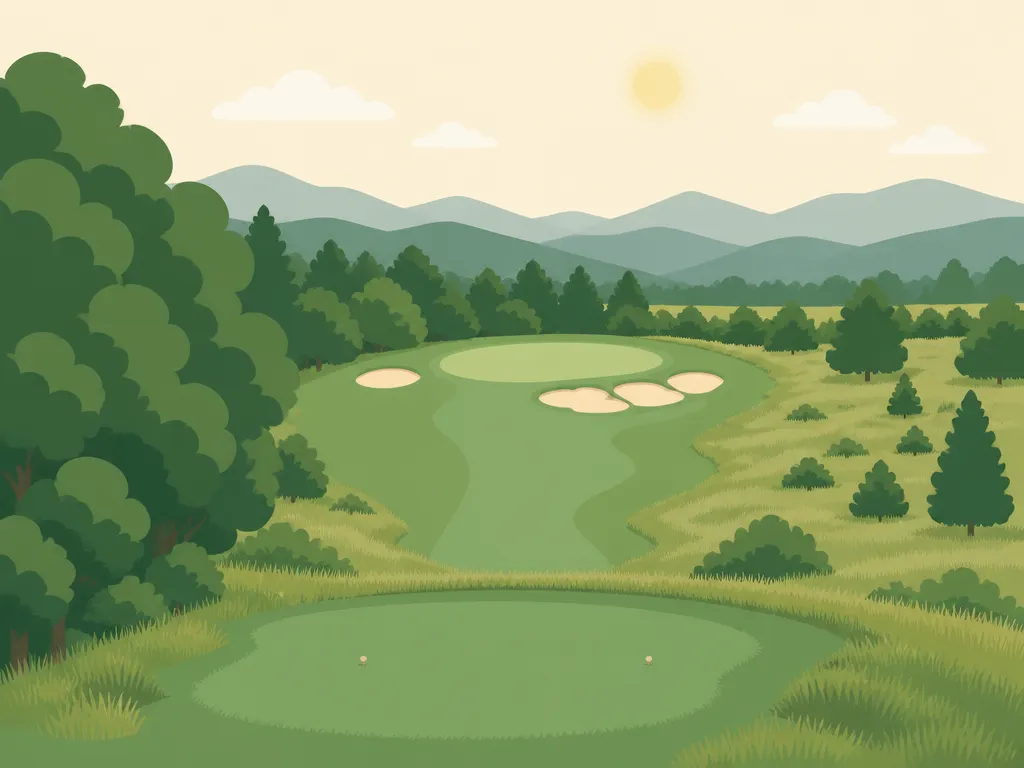 Illustration of Red Sky Golf Club (Norman)