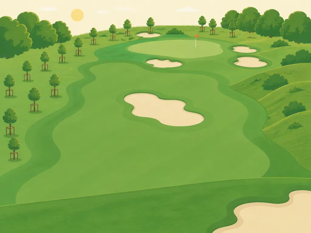 Illustration of Albatross Golf Resort