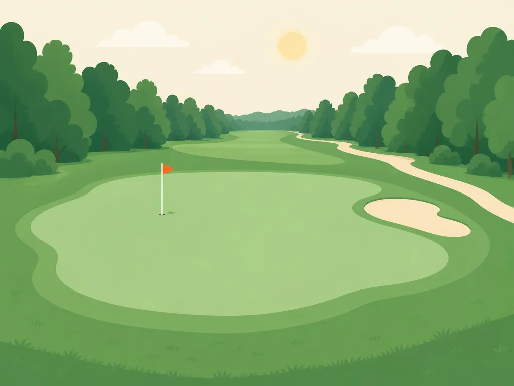 Illustration of Cypress Lakes Golf Course