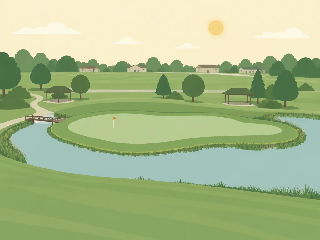 Illustration of Sugar Isle Golf Course