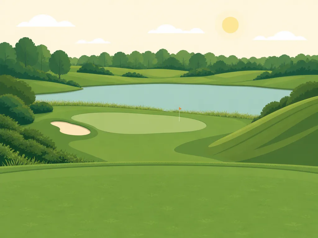 Illustration of Rose Hill Golf Club