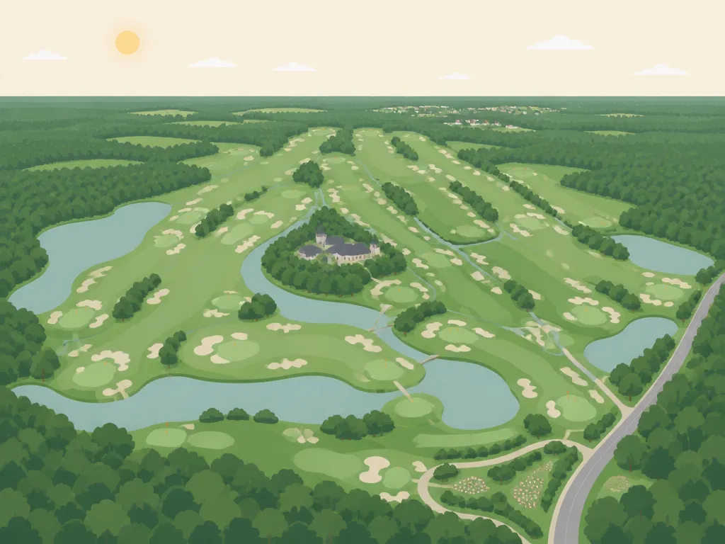 Illustration of Golfsociëteit De Lage Vuursche