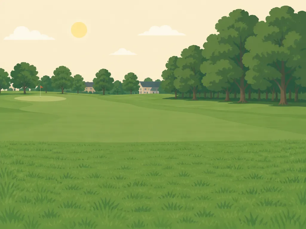 Illustration of Sloan Golf Course