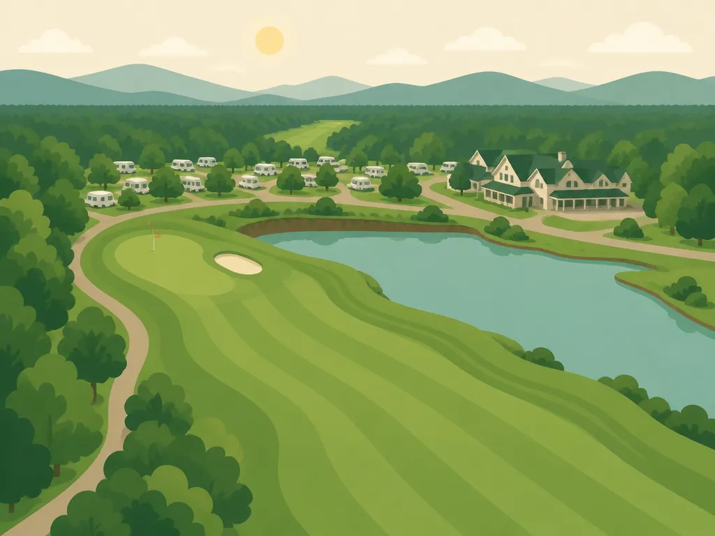 Illustration of Streamside RV Park & Golf Course