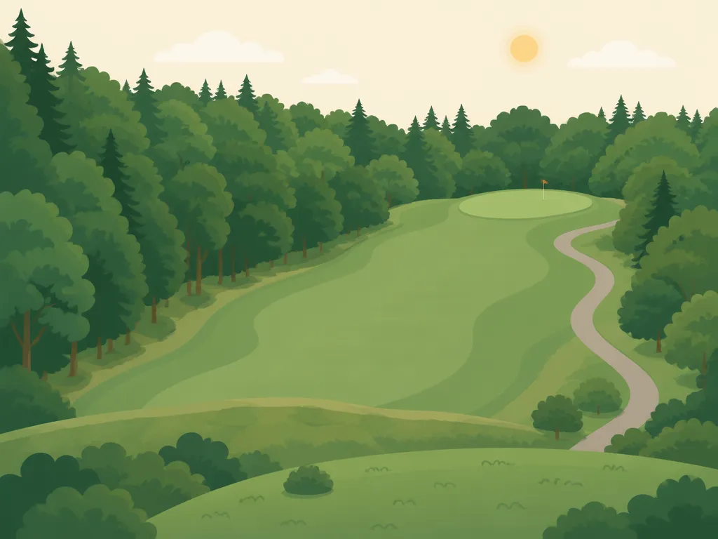 Illustration of Wildwood Golf Course