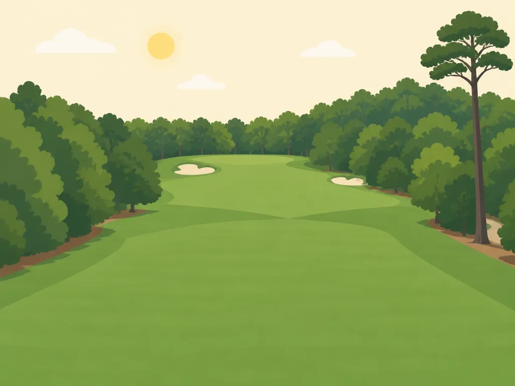 Illustration of LinRick Golf Course