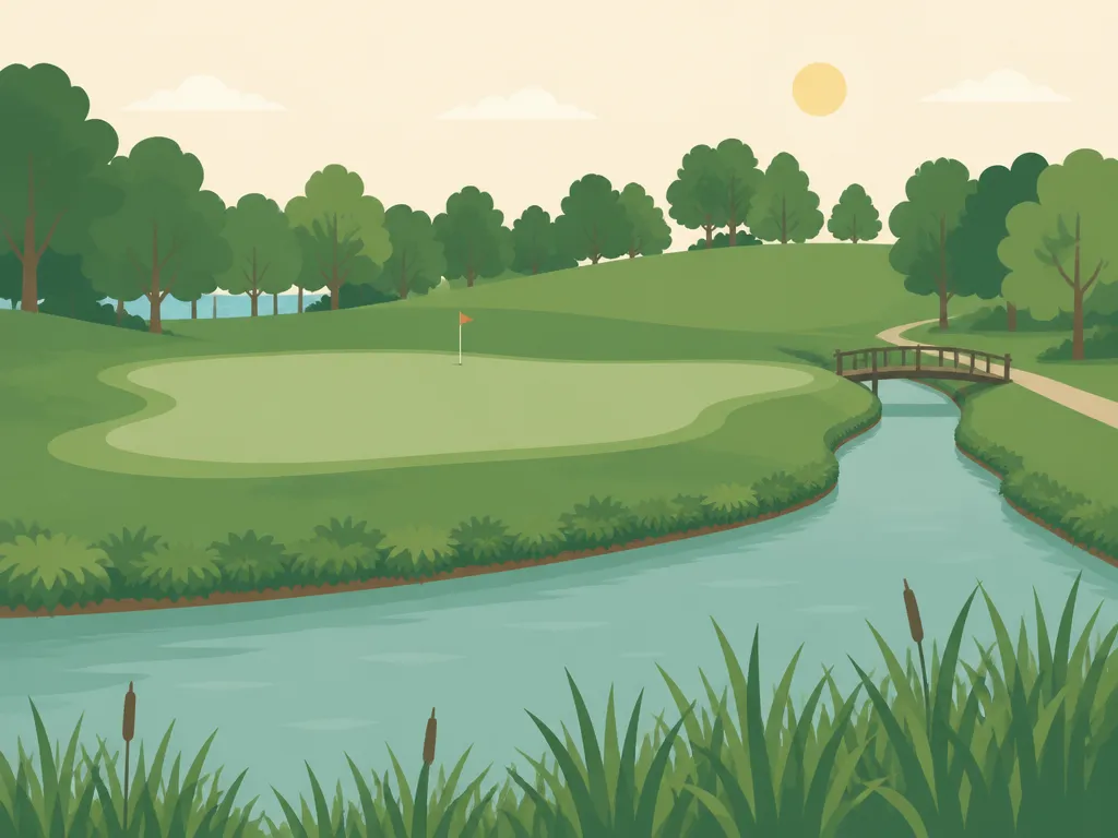 Illustration of Eagle Creek Golf Club