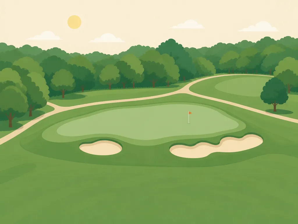 Illustration of The Foundry Golf Club