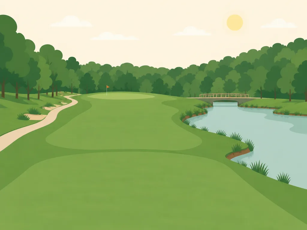 Illustration of The Dells Golf Club