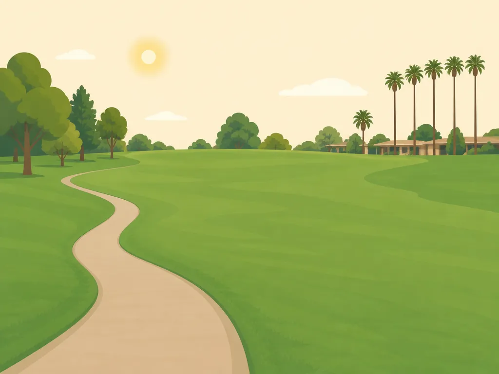 Illustration of Blythe Golf Course