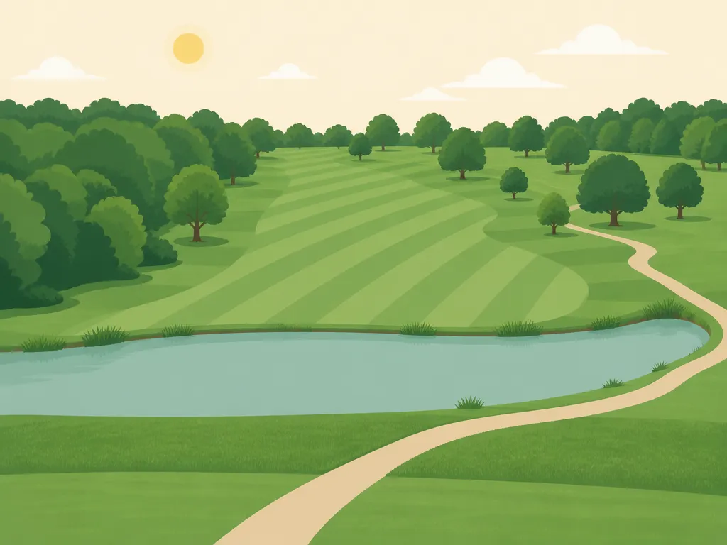 Illustration of Red Oak Country Club