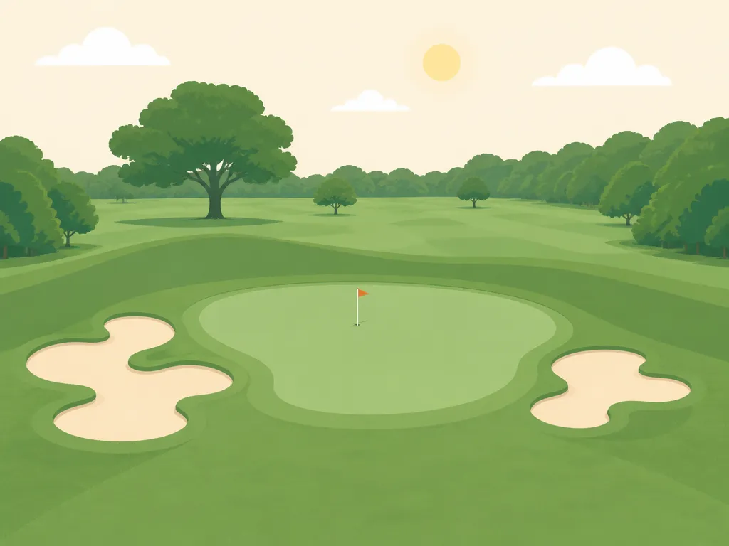 Illustration of Mules National Golf Club