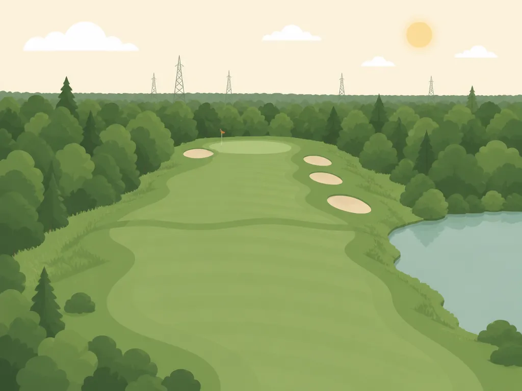 Illustration of Cedar Green Golf Club