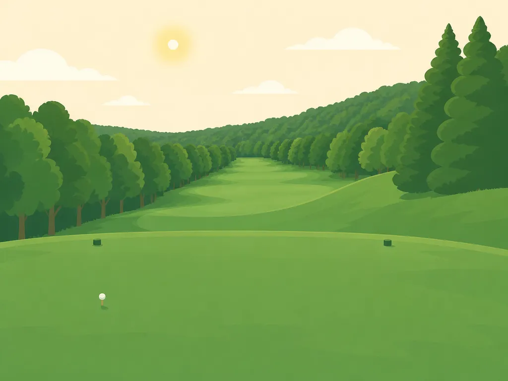 Illustration of Fox Hollow Golf Club
