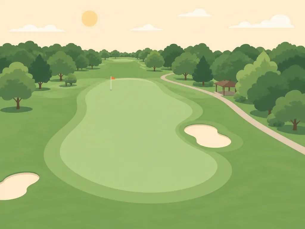 Illustration of Fairways Golf Course